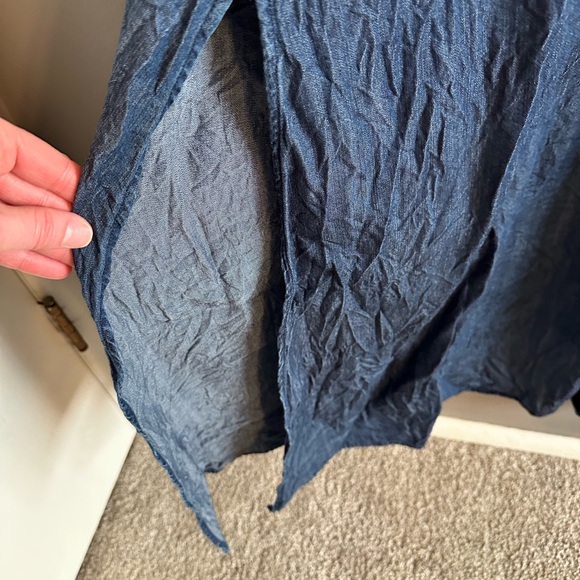 NATURAL LIFE Chambray Blue Patti Maxi Dress - Picture 8 of 11